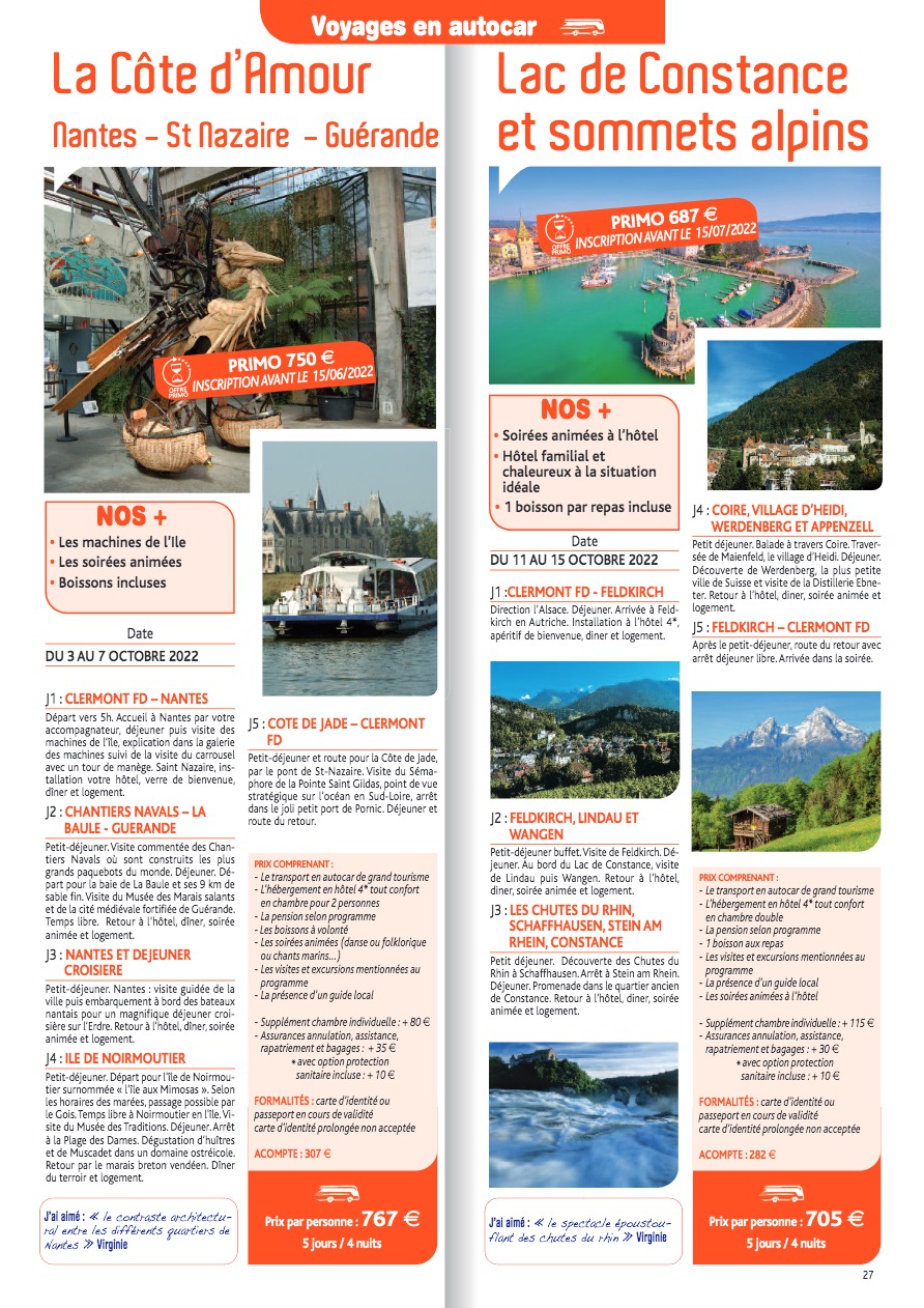 Ulysse Voyages Brochure Voyages